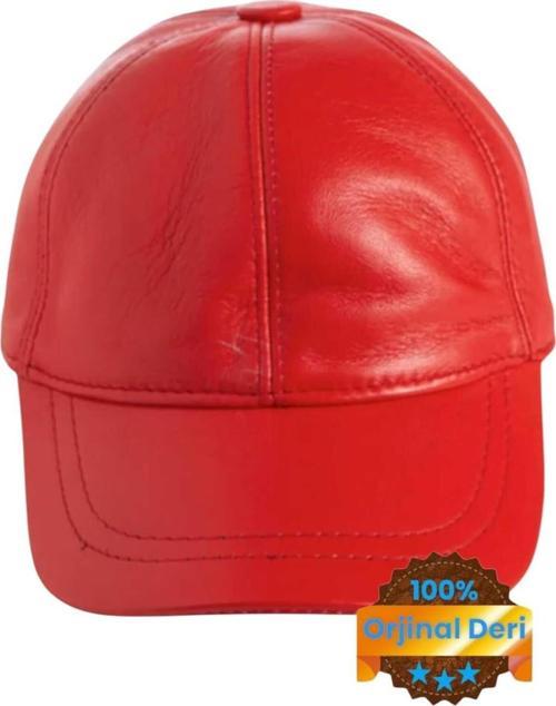 Unisex %100 Deri Arkadan Ayarlanabilir Baseball Kep Şapka