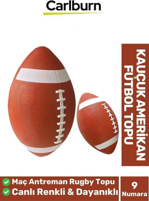 Premium Profesyonel Genç Yetişkin Maç Antreman Rugby Kauçuk Amerikan Futbol Topu