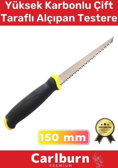 Özel Üretim Ergonomik Tutuş Dayanıklı Yüksek Karbonlu Çelik 150 mm Çift Taraflı Alçıpan Testere