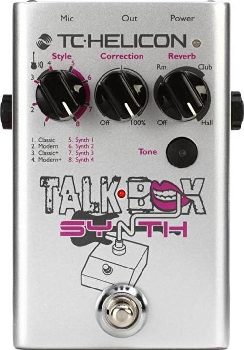 Talkbox Synth Pedalı