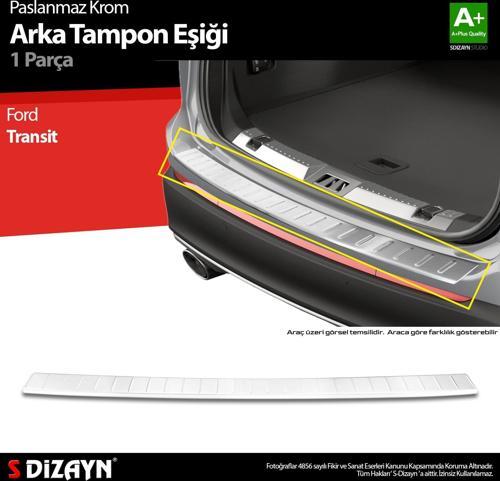 Ford Transit Krom Arka Tampon Eşiği 2006-2014 A+ Kalite