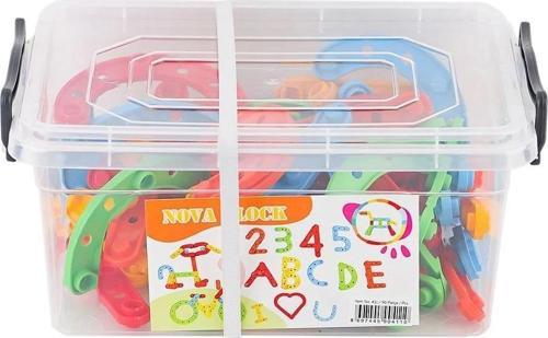 411  Nova Blok Seti 90 Parça -Efetoys