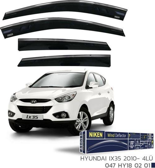 Niken Hyundai Uyumlu İx35 2010- Kromlu Cam Rüzgarlığı