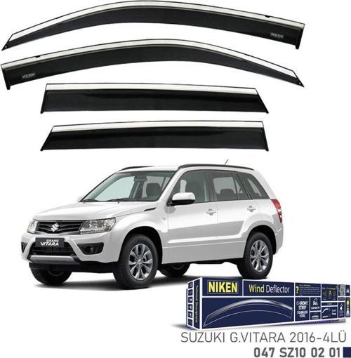 Grand Vitara Uyumlu 2016 Sonrası Kromlu Cam Rüzgarlığı