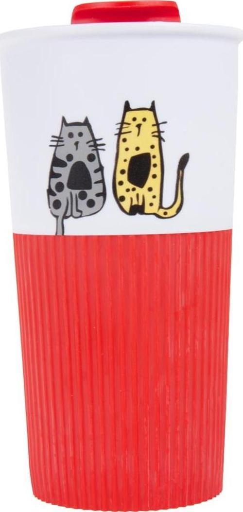 Cats 450 Ml Plastik Mug