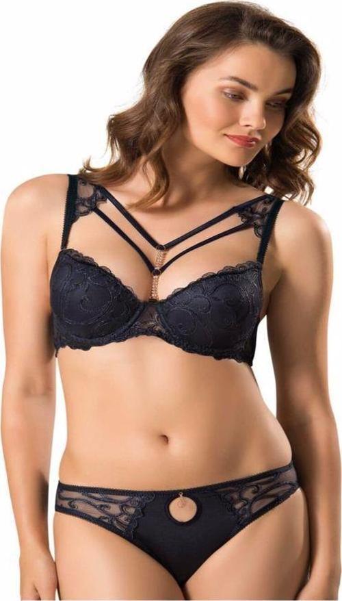 5010 Silikonlu Taşlı Sütyen Takım