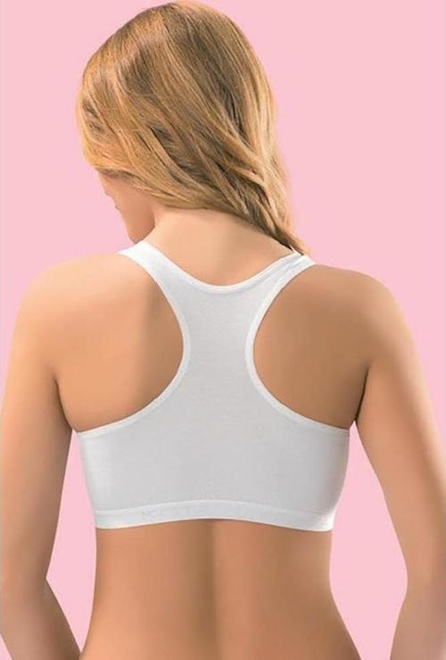 Kadın Likralı Sporcu Büstiyer Yarım Atlet Body-6050