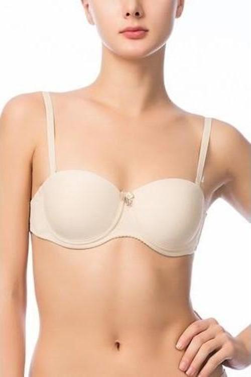 Straplez Sırt Şeffaf Sütyen 3616