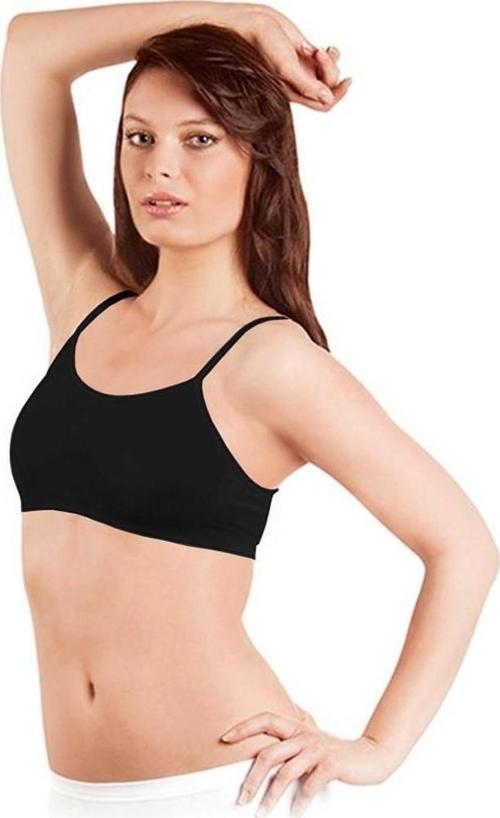 Kadın Dikişsiz İnce Askılı  Büstiyer 3'Lü Paket -  851