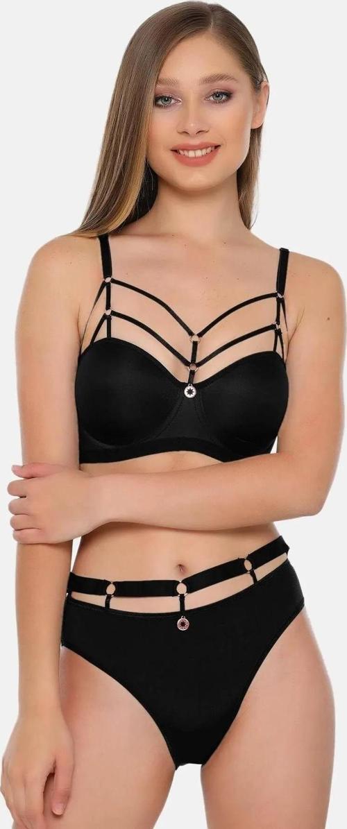 Kadın Balenli Desteksiz Sütyen Külot Takımı 5045 - 1 Adet