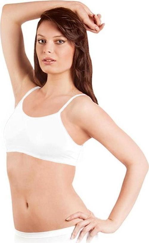Kadın Dikişsiz İnce Askılı  Büstiyer 3'Lü Paket -  851