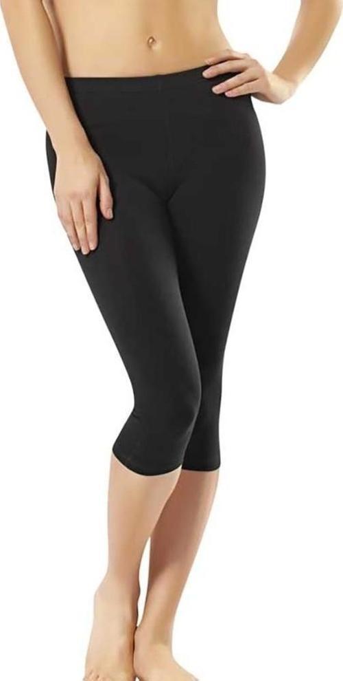 232 Kadın Likralı Pamuklu Kapri Tayt