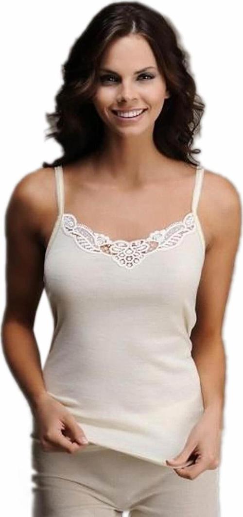 Kadın Ribana Yün İp Askılı Dantelli İçlik Atlet 304 - 1 Adet