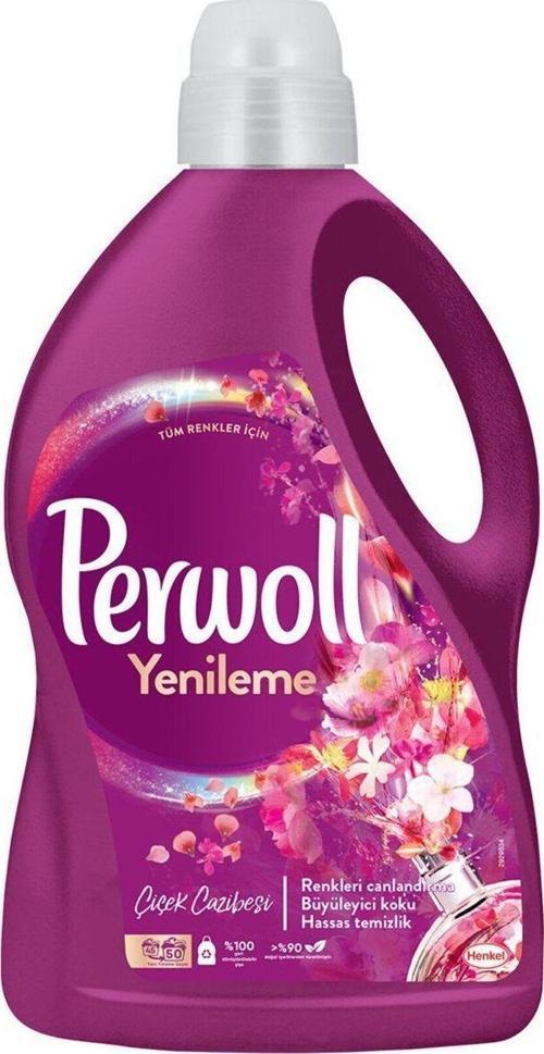 Çiçek Cazibesi Renkli Sıvı Deterjan 50 Yıkama 2.75L