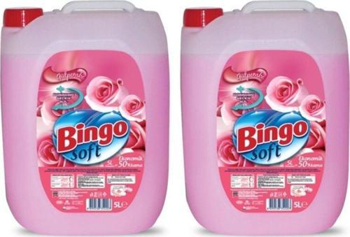 Soft Yumuşatıcı 5 Lt Gülpembe X 2 Adet