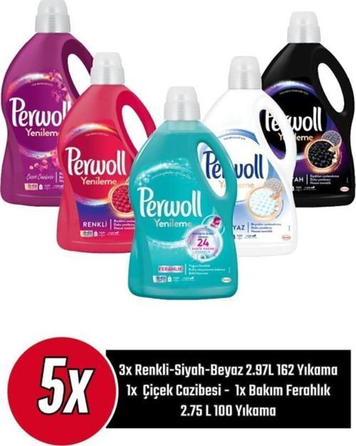 Sıvı Çamaşır Deterjanı 4X2.97L (266 Yıkama) – Siyah, Renkli, Beyaz Bakım Ve Ferahlık
