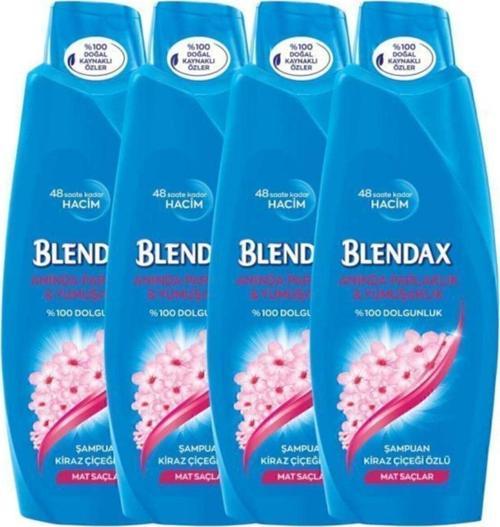Anında Parlaklık Ve Yumuşaklık Kiraz Çiçeği Özlü Şampuan 500 Ml X 4 Adet