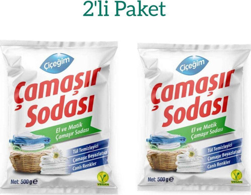 Çamaşır Sodası 500 Grx2 1 Kg