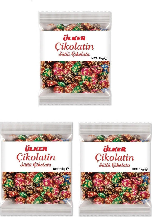 Çikolatin Ikramlık 1 Kg X 3 Adet