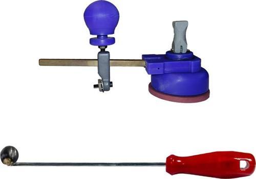 Nikken Rulmanlı Açılı Doğalgaz Isıcam Menfez Açma Seti, Cam Pergel 25 cm + Tokmak
