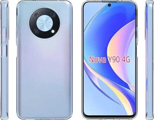 Huawei Nova Y90 Kılıf Şeffaf İnce ve Esnek Süper Silikon Kılıf