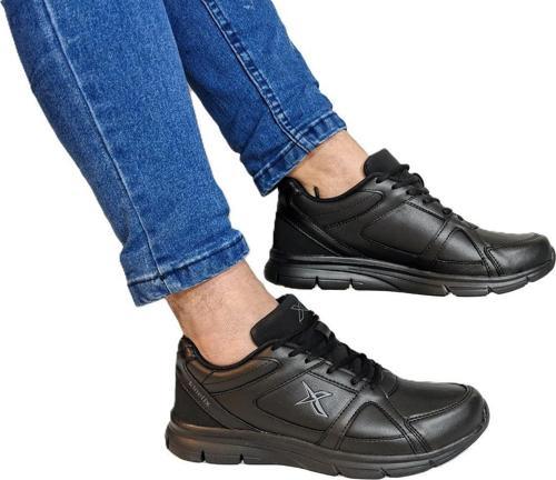 Kalen Pu Siyah Hafif ve Rahat Günlük Spor Ayakkabı