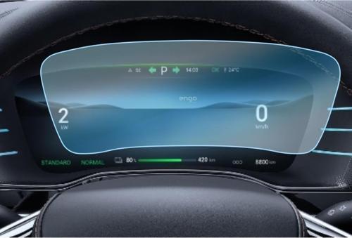 BYD TANG 12.3 inç Ekran Koruyucu Dijital Gösterge Nano
