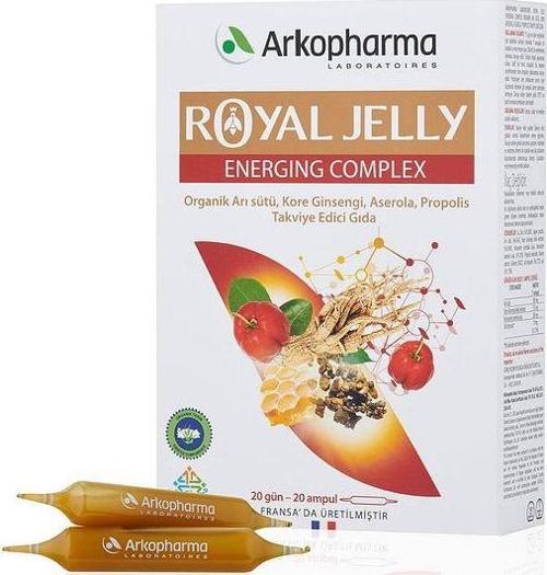Royal Jelly Energing Complex 20 Ampül
