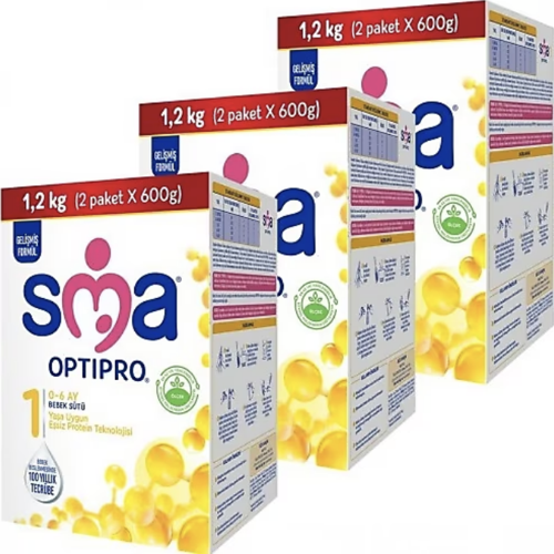 Optipro 1 Probiyotik Bebek Sütü 1200 gr 3 Adet