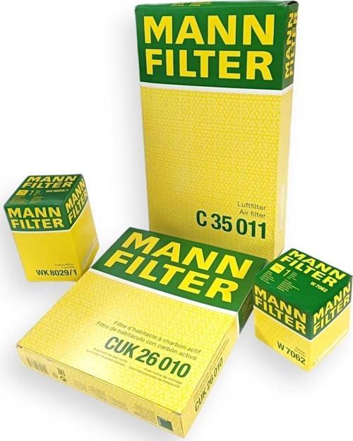 Seat Toledo 2013-2017 1.4 Dizel CUS Motor Mann Filtre Seti Takımı