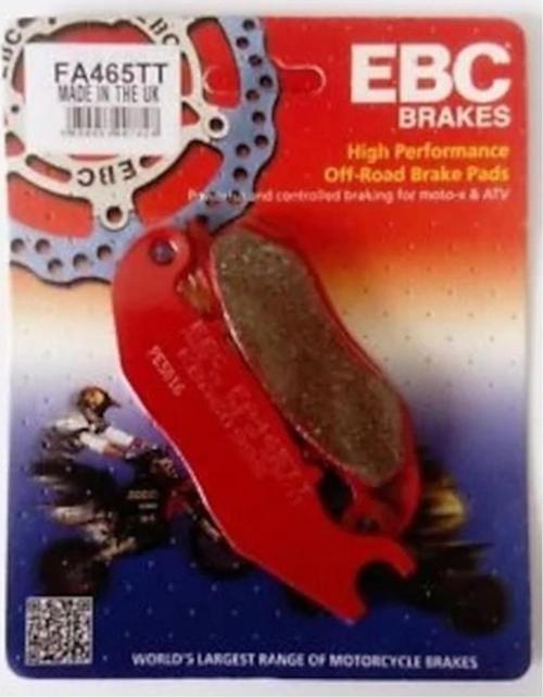 Fren Balatası Carbon Fa465tt 2009-2014 Derbi Terra 125 Uyumlu Ön Fren Balatası