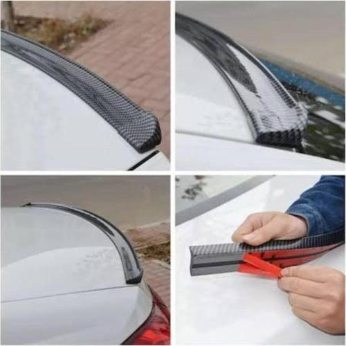 Fiat Fiorino Uyumlu Bagaj Üstü İthal Samurai Karbon Spoiler Bagaj Çıtası