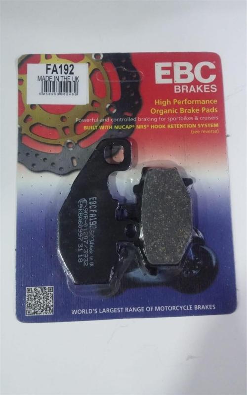 Fren Balatası Organik Fa192 1994-2004 Kawasaki Zx-9 R  Arka