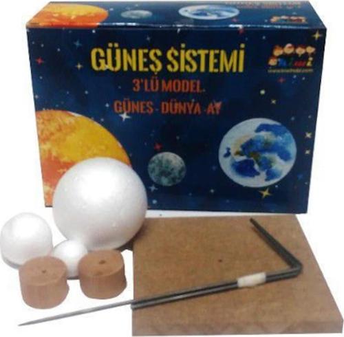 Güneş Dünya Ay Maketi Deney Seti Eğitim Seti