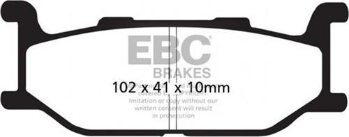 Fren Balatası Sinter Sfa179hh Yamaha Xvs 650 A Ön