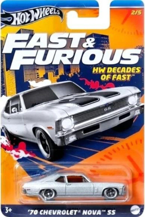 Hrw42 Fast & Furious '70 Chevrolet Nova Ss