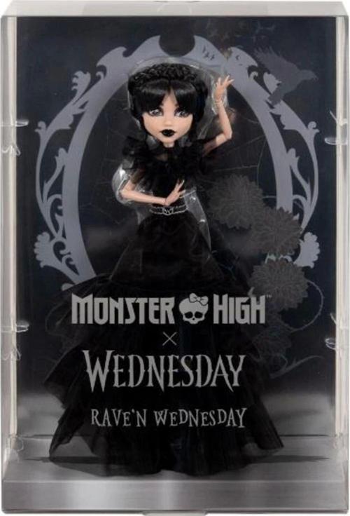 Monster Hıgh Wednesday Rave' N Wednesday Balo Hxj03