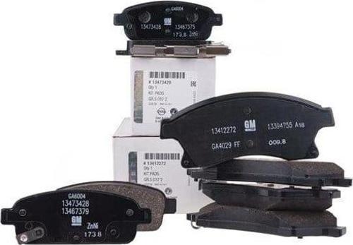 Opel Astra J 1.3 / 1.4 / 1.6 Benzinli Ön / Arka Takım Fren Balata Takımı Orjinal Gm Marka