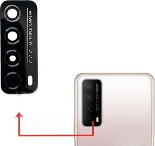 Huawei P Smart 2021 Arka Kamera Camı Lens Yapışkanlı