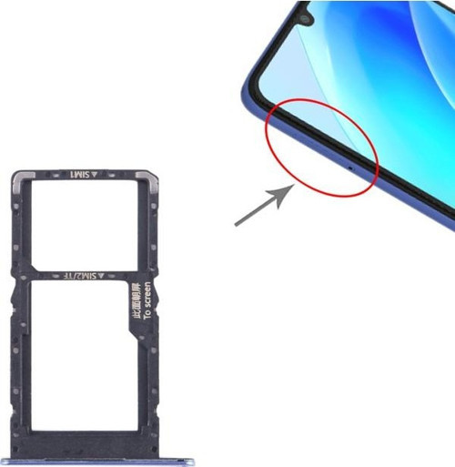 Huawei Nova Y70 Için Sım + Sım / Mikro Sd Kart Tepsisi