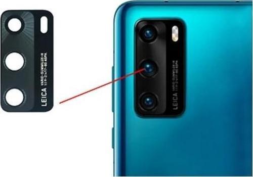 Huawei P40 Pro Arka Kamera Camı Lens Yapışkanlı
