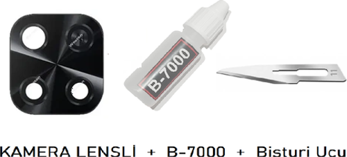 Xiaomi Redmi 10C Arka Kamera Lensi CAM + B-7000