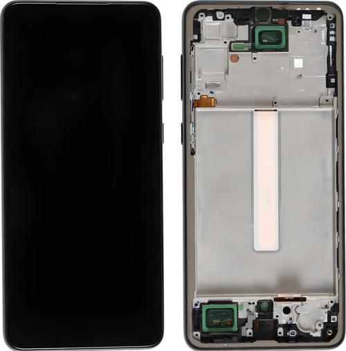 - Samsung Galaxy A33 5G SM-A336 Lcd Ekran Dokunmatik - A - Kalite ÇITALI SİYAH