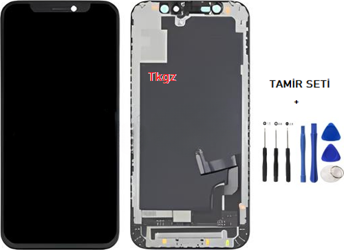 - iPhone 12 MİNİ Uyumlu Lcd Ekran Dokunmatik Orijinal (GX MARKA) + TAMİR SETİ