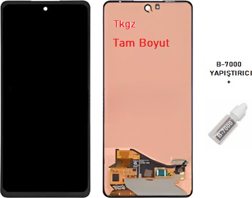 - Samsung Galaxy A72 - SM-A725 Lcd Ekran Dokunmatik - A - Kalite + B-7000