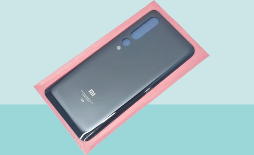 Xiaomi Mİ 10 Uyumlu Arka Kapak Batarya Kapağı - 5G SİYAH