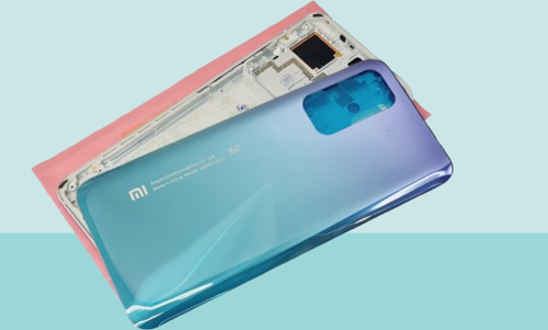 Xiaomi Mİ 10T Uyumlu FULL KASA Arka Kapak Batarya Kapağı - MAVİ