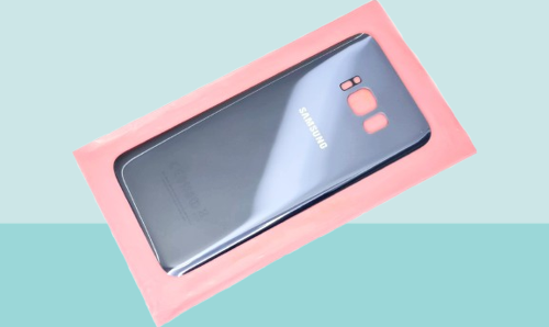 Samsung Galaxy S8 Uyumlu Arka Kapak Batarya Kapağı -  MAVİ