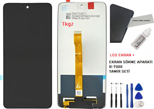 Omix X500 Uyumlu Lcd Ekran Dokunmatik SERVİS Orijinali + B-7000 + SET