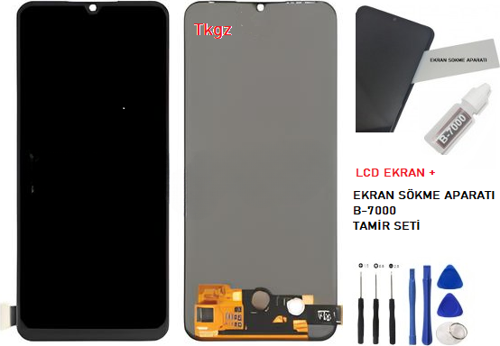 Vivo V21E Uyumlu Lcd Ekran Dokunmatik SERVİS Orijinali + B-7000 + TAMİR SETİ